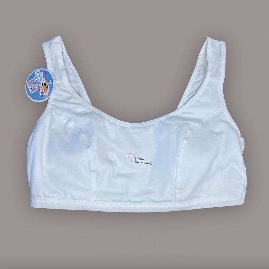 Áo Lót Áo Lá Tuổi Dậy Thì Từ 10-16 Tuổi Vải Cotton Co Dãn 4 Chiều-Aircool-chaiyo.vn