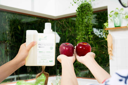 Nước Rửa Rau Củ Quả Sinh Học An Toàn Life Green 3 Lít