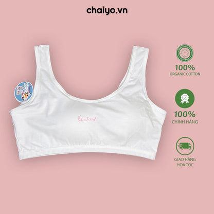 Áo Lót Áo Lá Tuổi Dậy Thì 8-16 tuổi Organic Cotton Cao Cấp SPBRT01-Aircool-chaiyo.vn