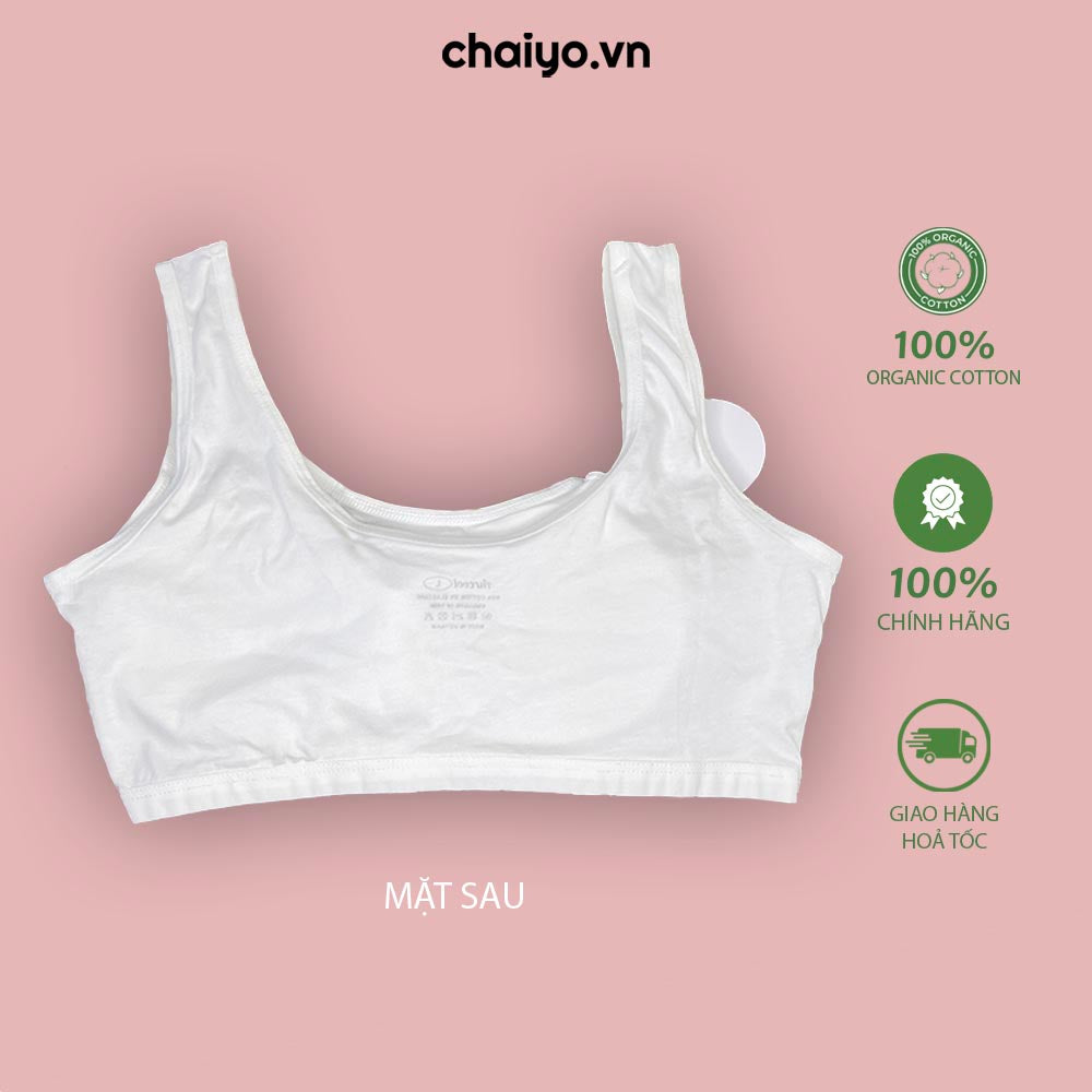 Áo Lót Áo Lá Tuổi Dậy Thì 8-16 tuổi Organic Cotton Cao Cấp SPBRT01-Aircool-chaiyo.vn