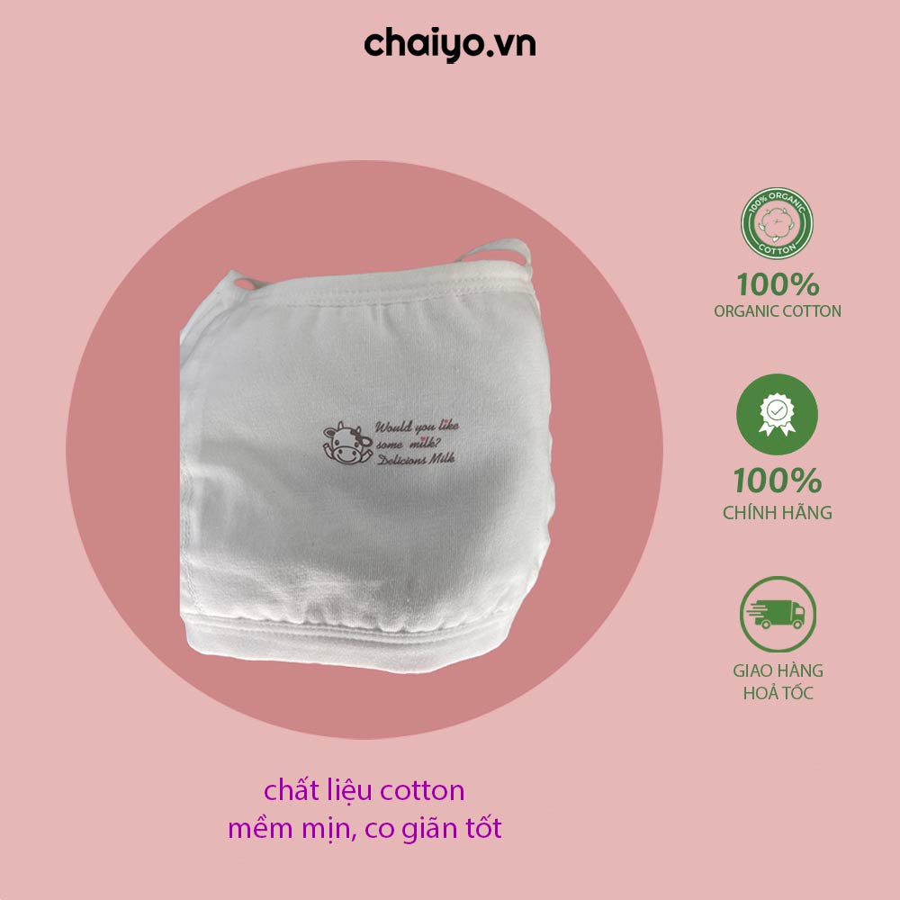 Áo lót áo lá dậy thì cho bé 8-15 tuổi Organic cotton co giãn 4 chiều SPBRT03-Aircool-chaiyo.vn