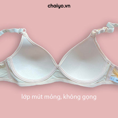 Combo 2 Áo Lót Áo Ngực Học Sinh Không Gọng Sợi Sồi Cao Cấp từ 8-15 Tuổi