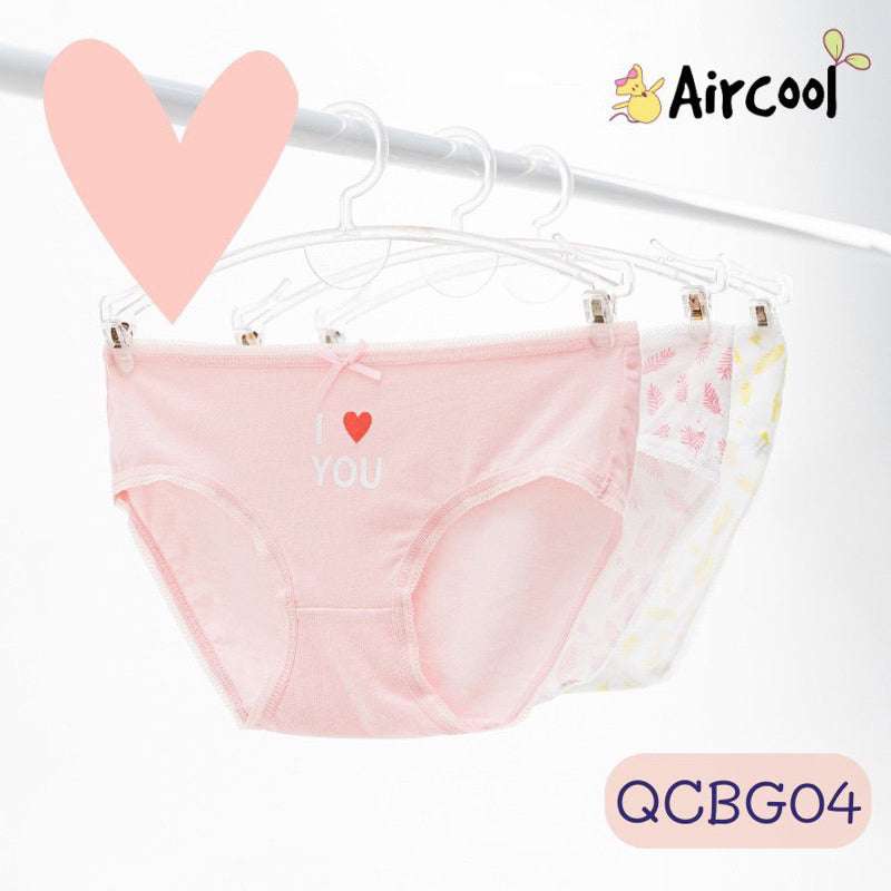 Quần lót cho bé 2-16 tuổi Cotton QCBG04-Aircool-chaiyo.vn