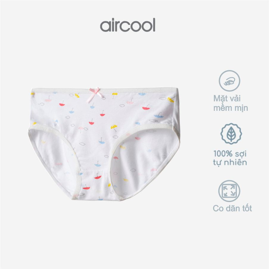 Quần lót cho bé 2 - 16 tuổi BAMBOO Cotton kháng khuẩn Set 2 cái S2QCBG01-Aircool-chaiyo.vn