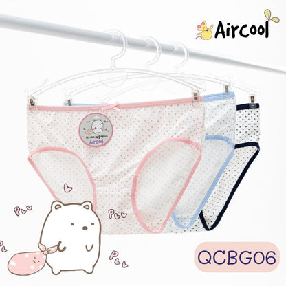 Quần lót cho bé gái 2 đến 16 tuổi vải Cotton Set Combo 3 cái-Aircool-chaiyo.vn